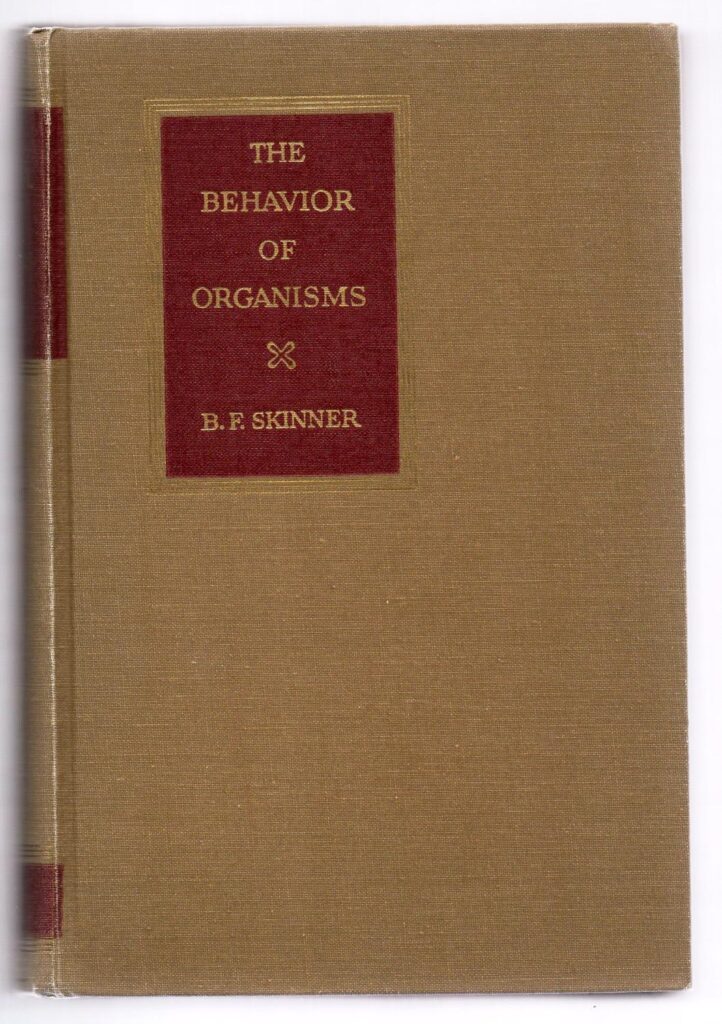 B. F. Skinner's book about animal behavior